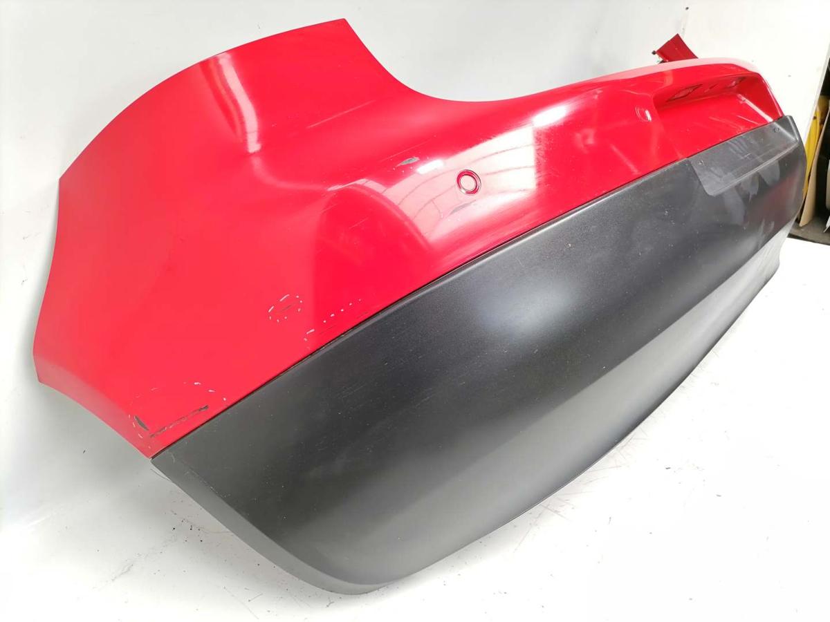 VW Golf V original Stoßstange Stoßfänger hinten LY3D Tornadorot BJ04